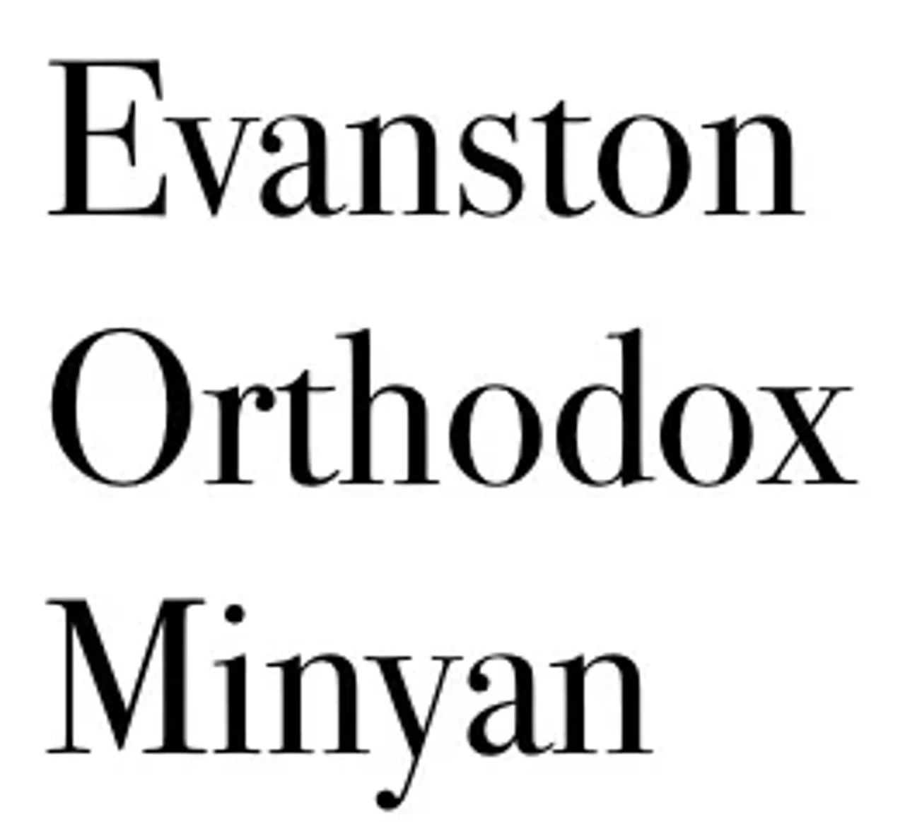 Minyan orthodoxe d'Evanston