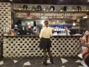 Marché aux hamburgers