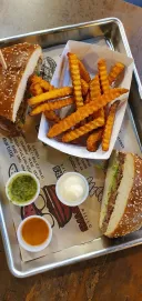 Burger écrasé