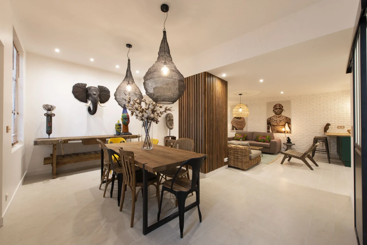 Appartement unique de 123 m² avec quatre chambres