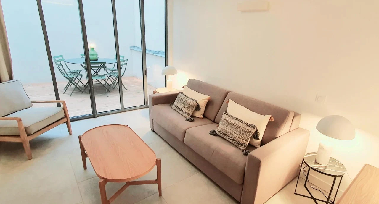 Charmant appartement de 56 m² au rez-de-chaussée