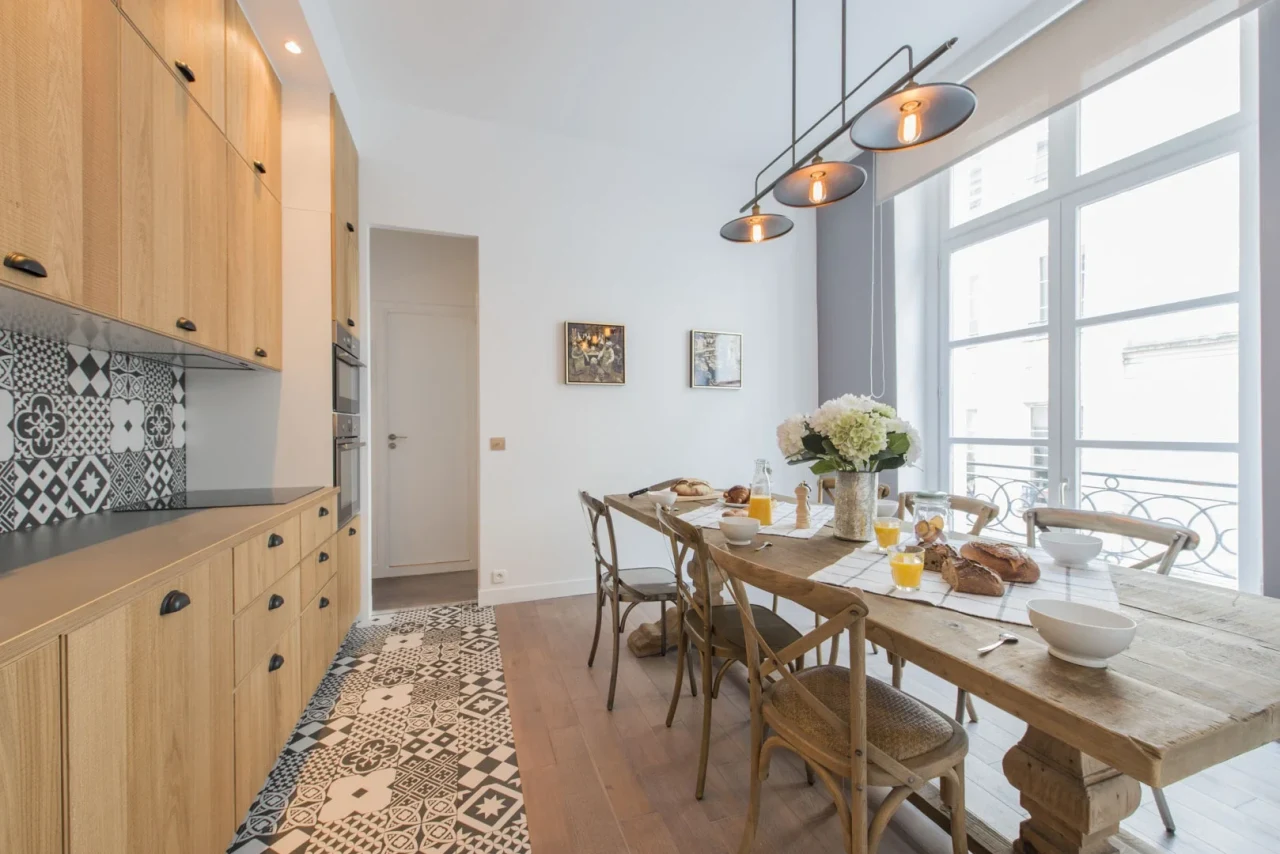 Élégant appartement de style ferme de 93 m²